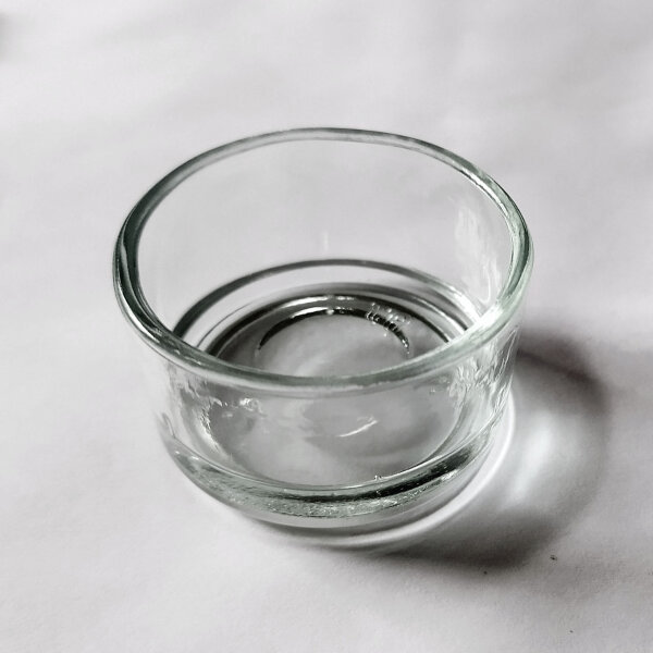 Futterschale Glas ca. 45 mm