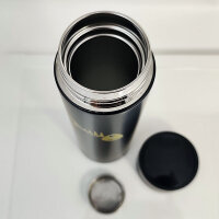 NEU! Thermoskanne 500 ml Edelstahl mit Thermometer